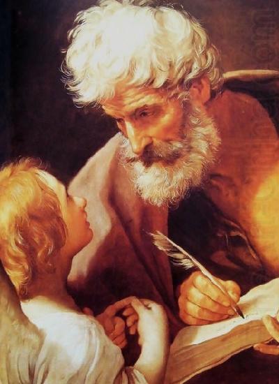 St Matthew and the angel, Guido Reni